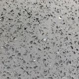 Astral Grey Granite Worktop Closeup showing speckles of greys and mirror