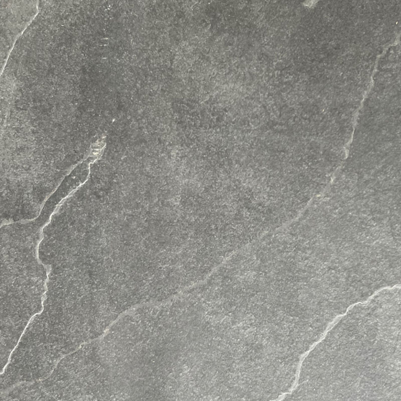 Riven Grey Slate Slab - grey and textured