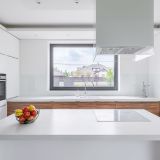 Supreme White Worktop shown within a kitchen