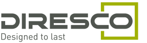 Diresco - Belgian manufacturer of BIO-UV Quartz surfaces Diresco logo reading "Diresco, designed to last"